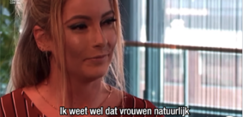 Flirten in een restaurant