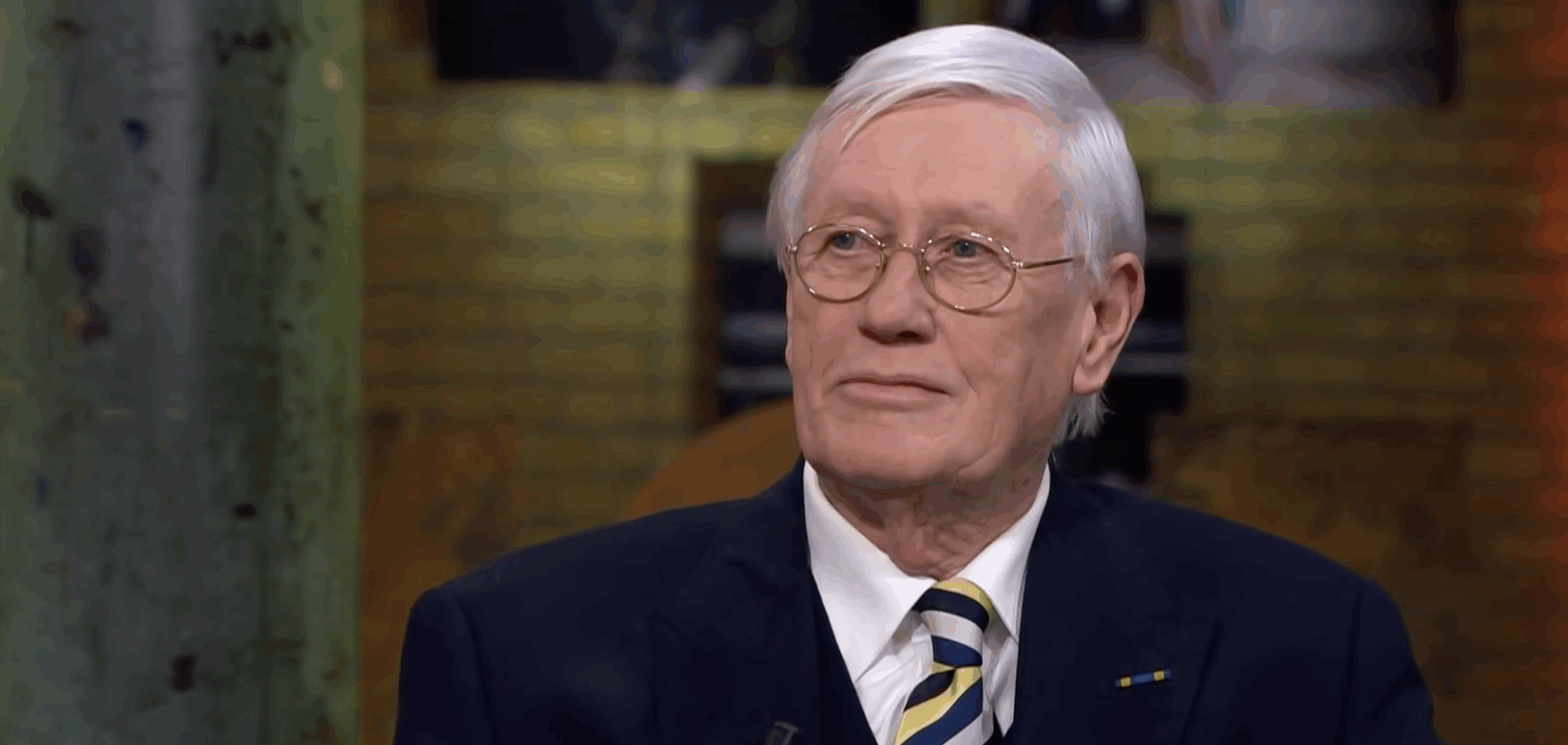 Oud-VVD-leider Hans Wiegel (83) heen gegaan